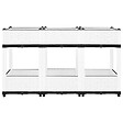 VIDAXL - vidaXL Lit surélevé 120x40x71 cm Polypropylène - vignette
