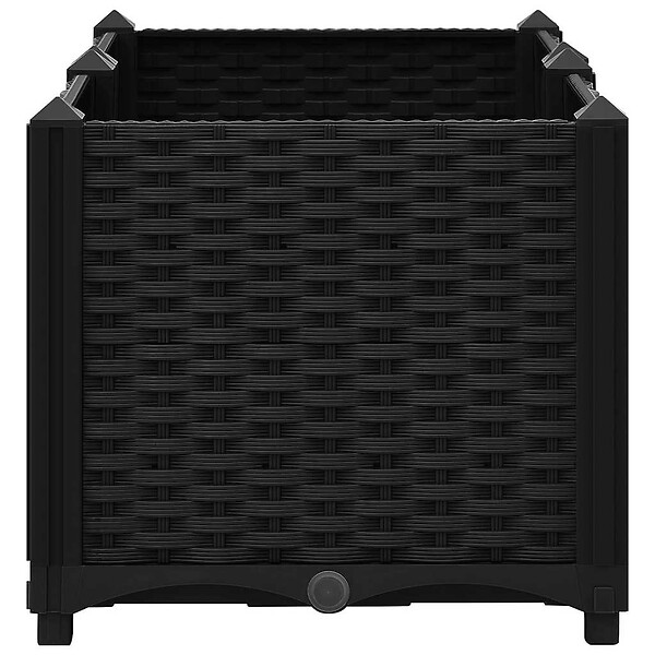 VIDAXL - vidaXL Lit surélevé 80x40x38 cm Polypropylène - large
