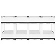 VIDAXL - vidaXL Lit surélevé 160x40x71 cm Polypropylène - vignette