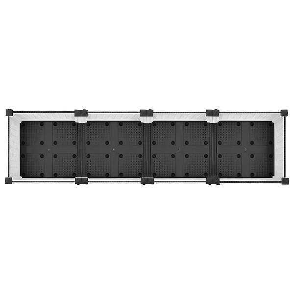 VIDAXL - vidaXL Lit surélevé 160x40x71 cm Polypropylène - large