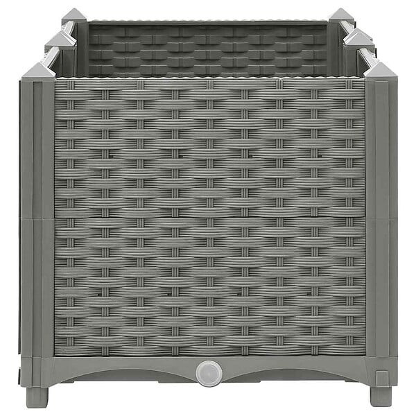 VIDAXL - vidaXL Lit surélevé 80x40x38 cm Polypropylène - large