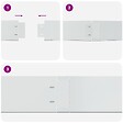 VIDAXL - vidaXL Clôture de pelouse flexible 10 pcs Acier galvanisé 100x14 cm - vignette