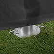 TECTAKE - Tonnelle 4 x 6 m imperméable protection uv 50+ gris structure solide acier bâche de toit panneaux latéraux amovibles fenêtres - vignette