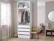 HABITAT ET JARDIN - Module pour armoire "Opéra" - 80 x 45 x 40 cm - Blanc - vignette