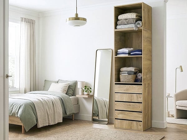 HABITAT ET JARDIN - Module pour armoire "Opéra" - 60 x 45 x 40 cm - Beige - large