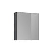 HABITAT ET JARDIN - Meuble Salle de Bain avec Miroir "Side 60" - 60 x 16 x 66 cm - Matte Anthracite - vignette