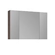 HABITAT ET JARDIN - Meuble Salle de Bain avec Miroir "Side 100" - 100 x 16 x 66 cm - Dark Walnut - vignette