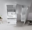 HABITAT ET JARDIN - Meuble Vasque "Nuvola 80 v2" - 80 x 50 x 62 cm - White - vignette