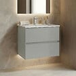 HABITAT ET JARDIN - Meuble Vasque "Nest 71 v2" - 71 x 51 x 55 cm - Matte Cashmere - vignette