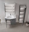 HABITAT ET JARDIN - Meuble Vasque "Purus 80" - 80 x 50 x 83 cm - Matte Anthracite - vignette