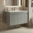 HABITAT ET JARDIN - Meuble Vasque "Tivoli 85" - 85 x 45 x 57 cm - Matte Cashmere - vignette