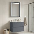 HABITAT ET JARDIN - Ensemble Meuble Vasque avec Miroir (2 Pièces) "Nest 71 v2" - 71 x 51 x 55 cm - Matte Grey - vignette