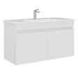 HABITAT ET JARDIN - Meuble Vasque "Tivoli 100" - 100 x 45 x 57 cm - Matte White - vignette
