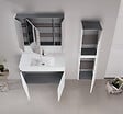 HABITAT ET JARDIN - Meuble Vasque "Tivoli 100" - 100 x 45 x 57 cm - Matte White - vignette