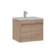 HABITAT ET JARDIN - Meuble Vasque "Side 65 v2" - 65 x 45 x 52 cm - Oak - vignette