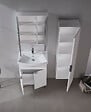 HABITAT ET JARDIN - Ensemble Meuble Vasque avec Miroir (2 Pièces) "Purus 65" - 65 x 50 x 83 cm - White - vignette