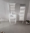 HABITAT ET JARDIN - Meuble Vasque "Side 65 v2" - 65 x 45 x 52 cm - Matte White - vignette
