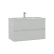 HABITAT ET JARDIN - Meuble Vasque "Nest 91 v2" - 91 x 51 x 55 cm - Matte Cashmere - vignette