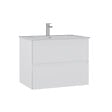 HABITAT ET JARDIN - Meuble Vasque "Nest 71 v2" - 71 x 51 x 55 cm - Matte White - vignette