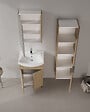 HABITAT ET JARDIN - Meuble Vasque "Purus 55" - 55 x 50 x 83 cm - Sonomo Oak - vignette