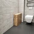 HABITAT ET JARDIN - Meuble de toilette en bois "Calencia" - 20 x 60 x 55 cm - Marron - vignette