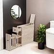 HABITAT ET JARDIN - Meuble de toilette en bois "Calencia" - 20 x 60 x 55 cm - Beige - vignette