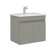 HABITAT ET JARDIN - Meuble Vasque "Tivoli 65" - 65 x 45 x 57 cm - Matte Cashmere - vignette