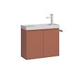 HABITAT ET JARDIN - Meuble Vasque "Ferla 60" - 60 x 22 x 50 cm - Matte Cinnamon - vignette