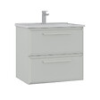 HABITAT ET JARDIN - Meuble Vasque "Nuvola 65 v2" - 65 x 50 x 62 cm - Cashmere - vignette
