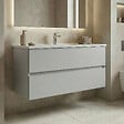 HABITAT ET JARDIN - Meuble Vasque "Nest 121 v2" - 121 x 51 x 55 cm - Matte Cashmere - vignette