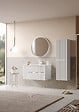 HABITAT ET JARDIN - Meuble Vasque "Moonlight 90 v2" - 91 x 51 x 51 cm - Matte White - vignette