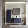 HABITAT ET JARDIN - Meuble Vasque "Tivoli 85" - 85 x 45 x 57 cm - Matte Navy Blue - vignette