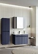 HABITAT ET JARDIN - Meuble Vasque "Tivoli 85" - 85 x 45 x 57 cm - Matte Navy Blue - vignette
