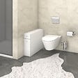 HABITAT ET JARDIN - Meuble de salle de bain en bois "Smart" - 20 x 60 x 55 cm - Blanc - vignette