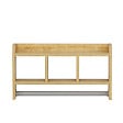 HABITAT ET JARDIN - Étagère murale en bois "Asya" - 63 x 14 x 35 cm - Beige - vignette