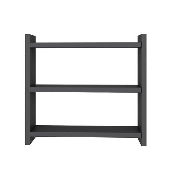 HABITAT ET JARDIN - Étagère de cuisine en bois "Cosmic" - 44 x 10 x 40 cm - Gris anthracite - large