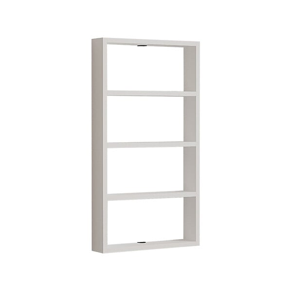 HABITAT ET JARDIN - Étagère murale en bois "Quatro" - 43 x 9 x 80 cm - Blanc - large