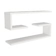 HABITAT ET JARDIN - Étagère murale en bois "Jenika" - 60 x 14 x 18 cm - Blanc - vignette