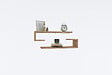 HABITAT ET JARDIN - Étagère murale en bois "Eldo" 60 x 19,6 x 15 cm - Chêne saphir - vignette