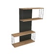 HABITAT ET JARDIN - Étagère murale en bois "Destan" - 65 x 19 x 96 cm - Marron - vignette