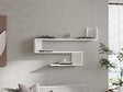 HABITAT ET JARDIN - Étagère murale en bois "Penne" - 120 x 20 x 71 cm - Blanc - vignette