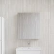 STANO - Armoire de toilette bloc-miroir FORTINA largeur 60 cm blanc - vignette
