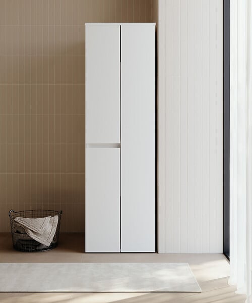 HABITAT ET JARDIN - Armoire de Salle de Bain "Solis 60" -  cm - Matte White - large
