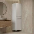 HABITAT ET JARDIN - Armoire de Salle de Bain "Nuvola 40 v3" - 40 x 32 x 138 cm - White - vignette