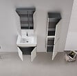 HABITAT ET JARDIN - Armoire de Salle de Bain "Tivoli 40" -  cm - Matte Cashmere - vignette