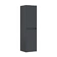 HABITAT ET JARDIN - Armoire de Salle de Bain "Side 40" - 40 x 27 x 138 cm - Matte Anthracite - vignette