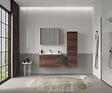 HABITAT ET JARDIN - Armoire de Salle de Bain "Side 40" - 40 x 27 x 138 cm - Dark Walnut - vignette