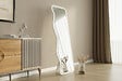 HABITAT ET JARDIN - Miroir en bois "Asel" - 50 x 160 cm - Blanc - vignette
