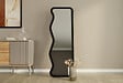 HABITAT ET JARDIN - Miroir en bois "Asel" - 50 x 160 cm - Noir - vignette