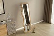 HABITAT ET JARDIN - Miroir en bois "Asel" - 50 x 160 cm - Beige - vignette